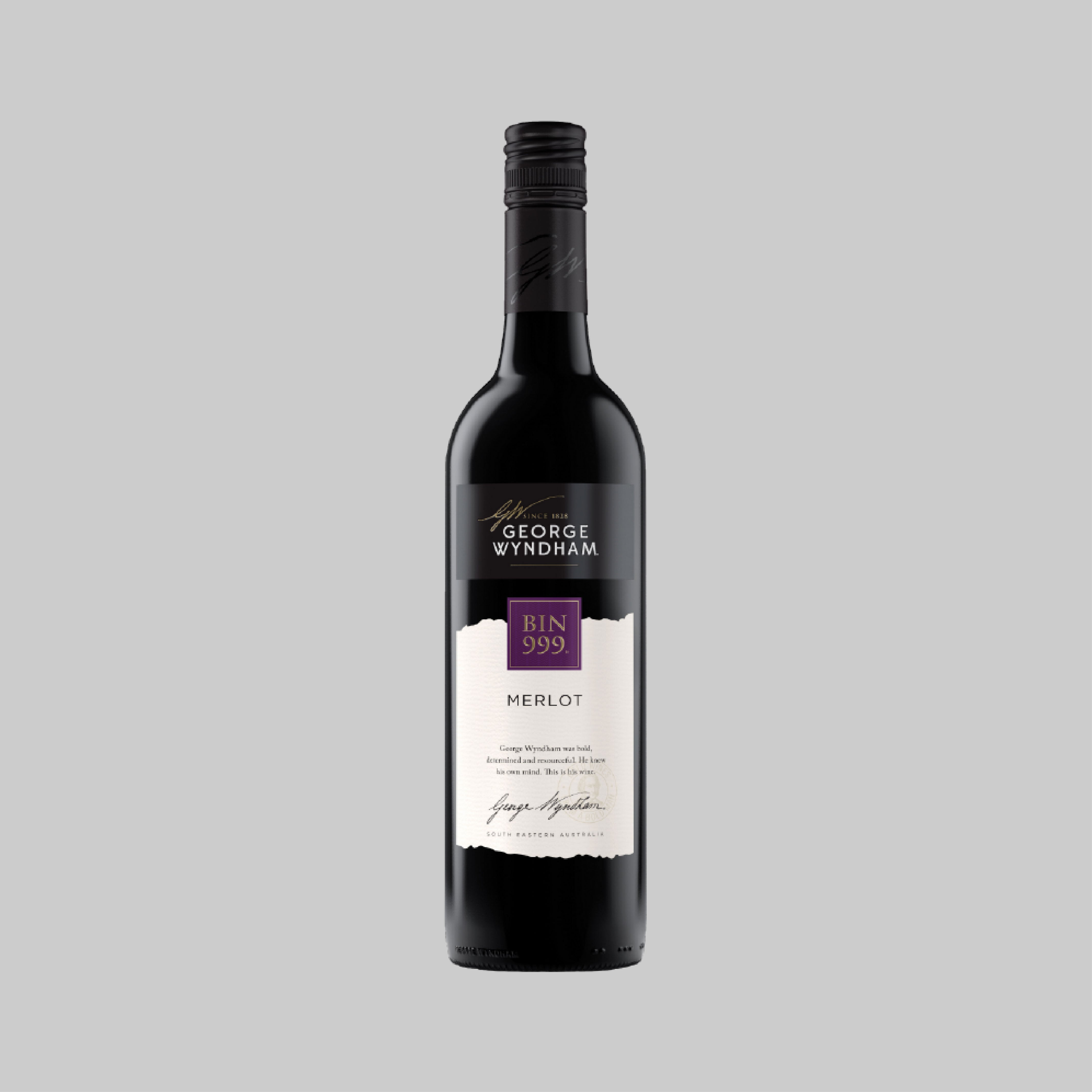George Wyndham Bin 999 Merlot 750ml 13.5% | Time2Drink